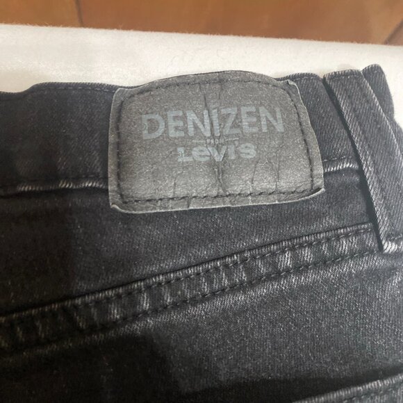 Denizen Slim 216 29x32 Cotton Blend Black Jeans - Picture 5 of 5